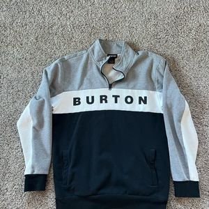 Burton fleece 1/4 zip like new size large (mens)